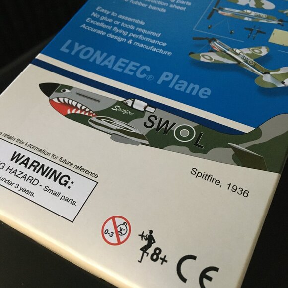 NWT Spitfire Paper Model Kit - Picture 4 of 7